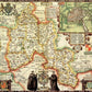 Oxfordshire Historical Map 1000 Piece Jigsaw Puzzle (1610) - All Jigsaw Puzzles UK
 - 1