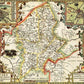 Staffordshire Historical Map 1000 Piece Jigsaw Puzzle (1610) - All Jigsaw Puzzles UK
 - 1