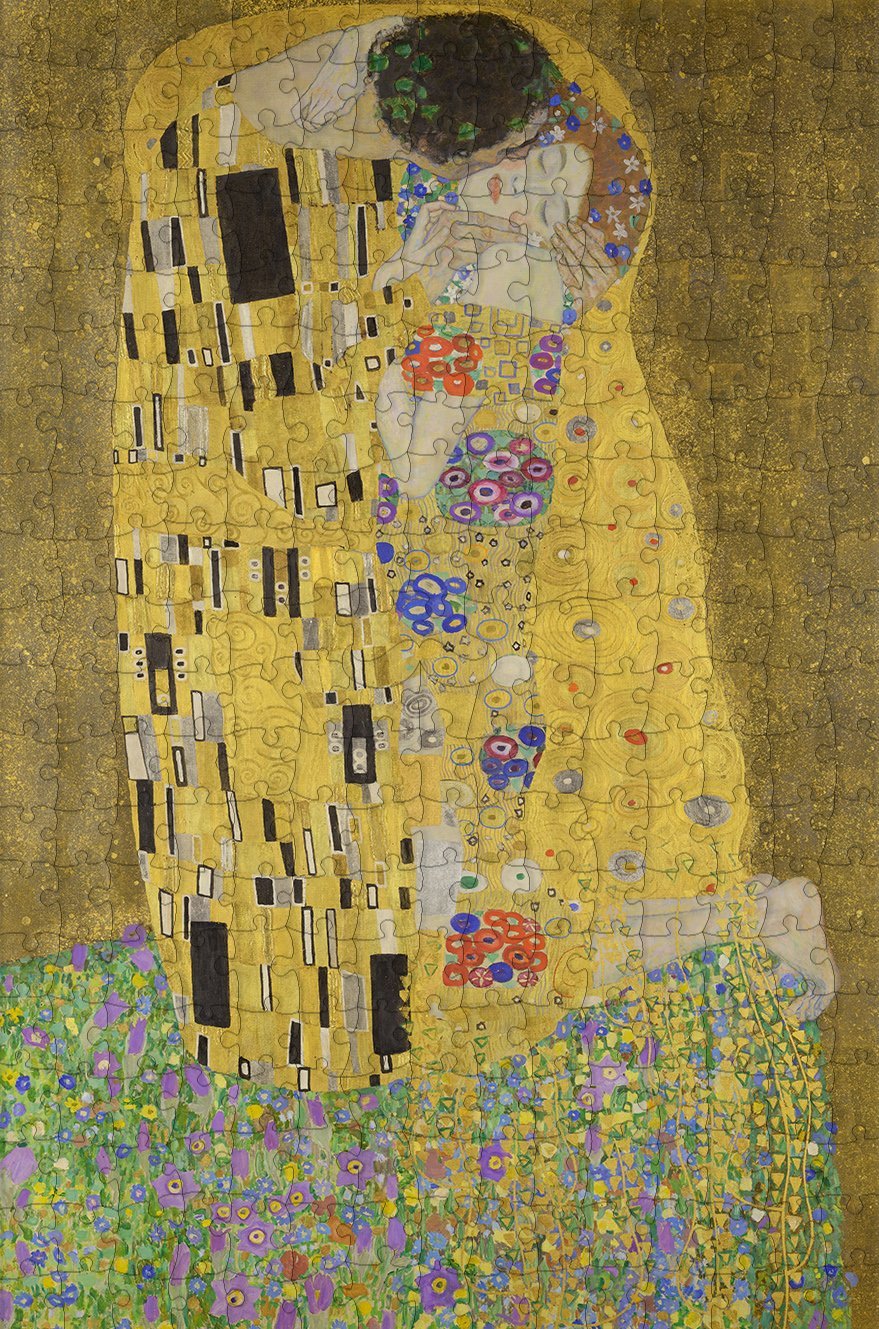 The Kiss by Gustav Klimt 300 Piece Jigsaw Puzzle
