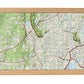 Wooden Jigsaw Puzzle Frame for Personalised 400 Piece Map Jigsaw Puzzles