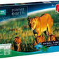 Jumbo Planet Earth - Lion Animal Families Jigsaw Puzzle (150 Pieces)
